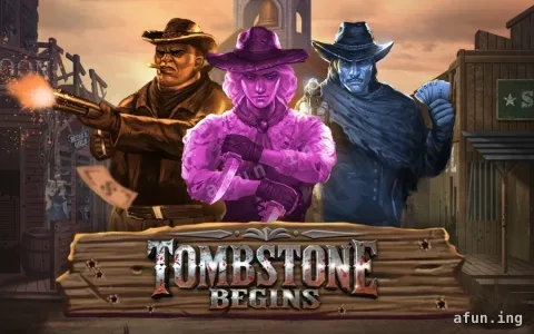 Tombstone Begins — slot disponível na Afun